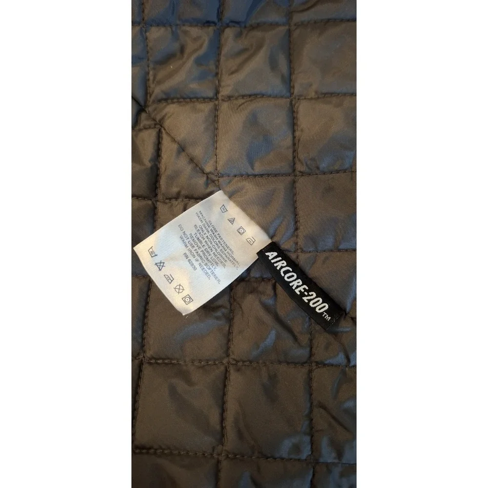 Lands' End AirCore 200 Orange Fleece Lined Women's Hooded Parka 1X (16-18) EUC - Picture 10 of 11